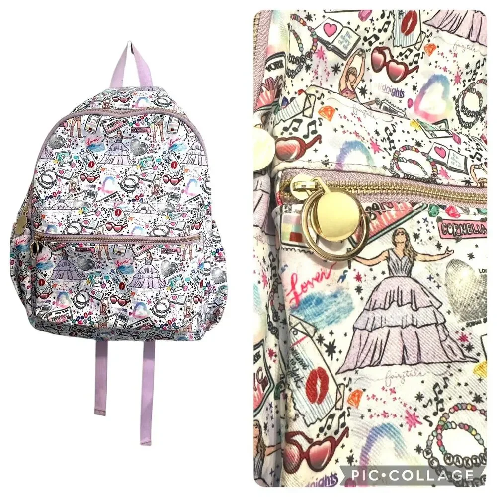 Elisabeth + Faith For The Swifites Fairytale Lover Eras Backpack Bookbag